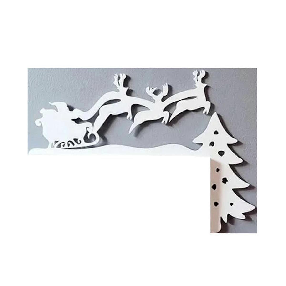 Metal Christmas Wall Decoration Interesting Home Decoration Christmas Wall Hanging Sign Home Decorat