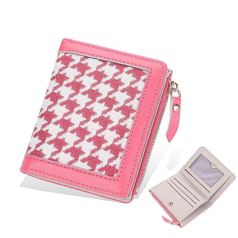 Female PU Leather Wallets with RFID Protection High Capacity Cash Coin Storage Oragnizer