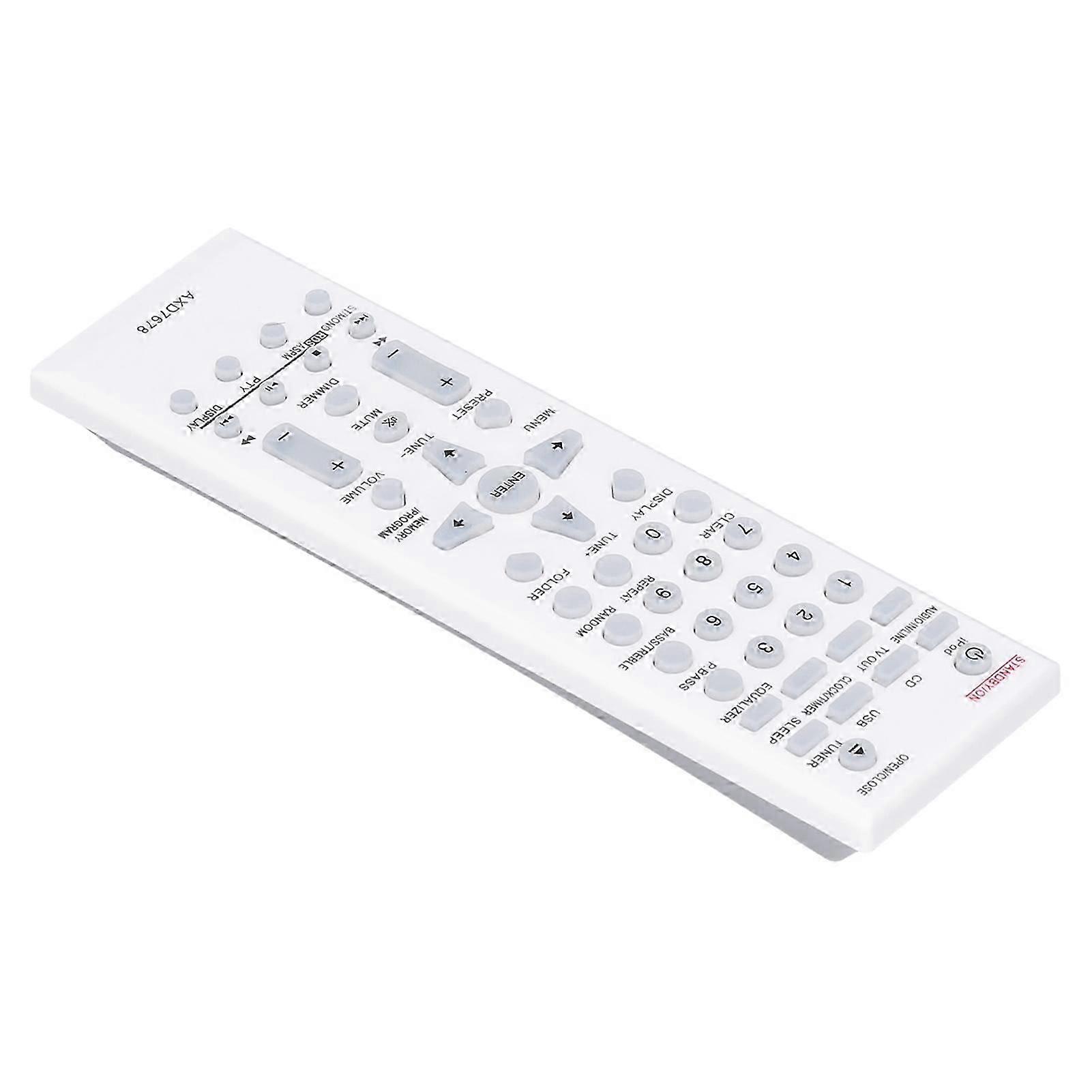 Portable Axd7678 Remote Replacement Fit For Audio Player