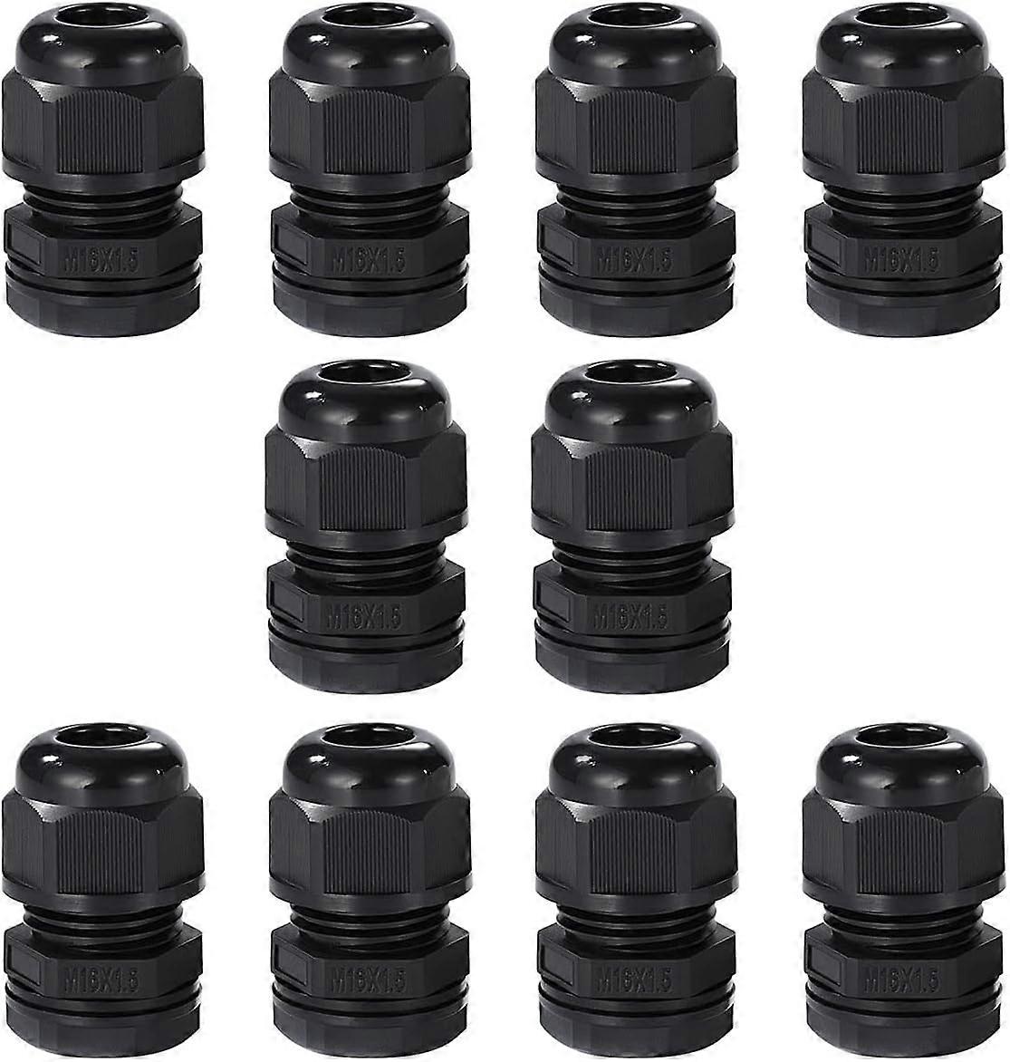 Yzfei M16 كابل الغدة 10 عبوة IP68 كابل نايلون مقاوم للماء قم بتوصيل IKG