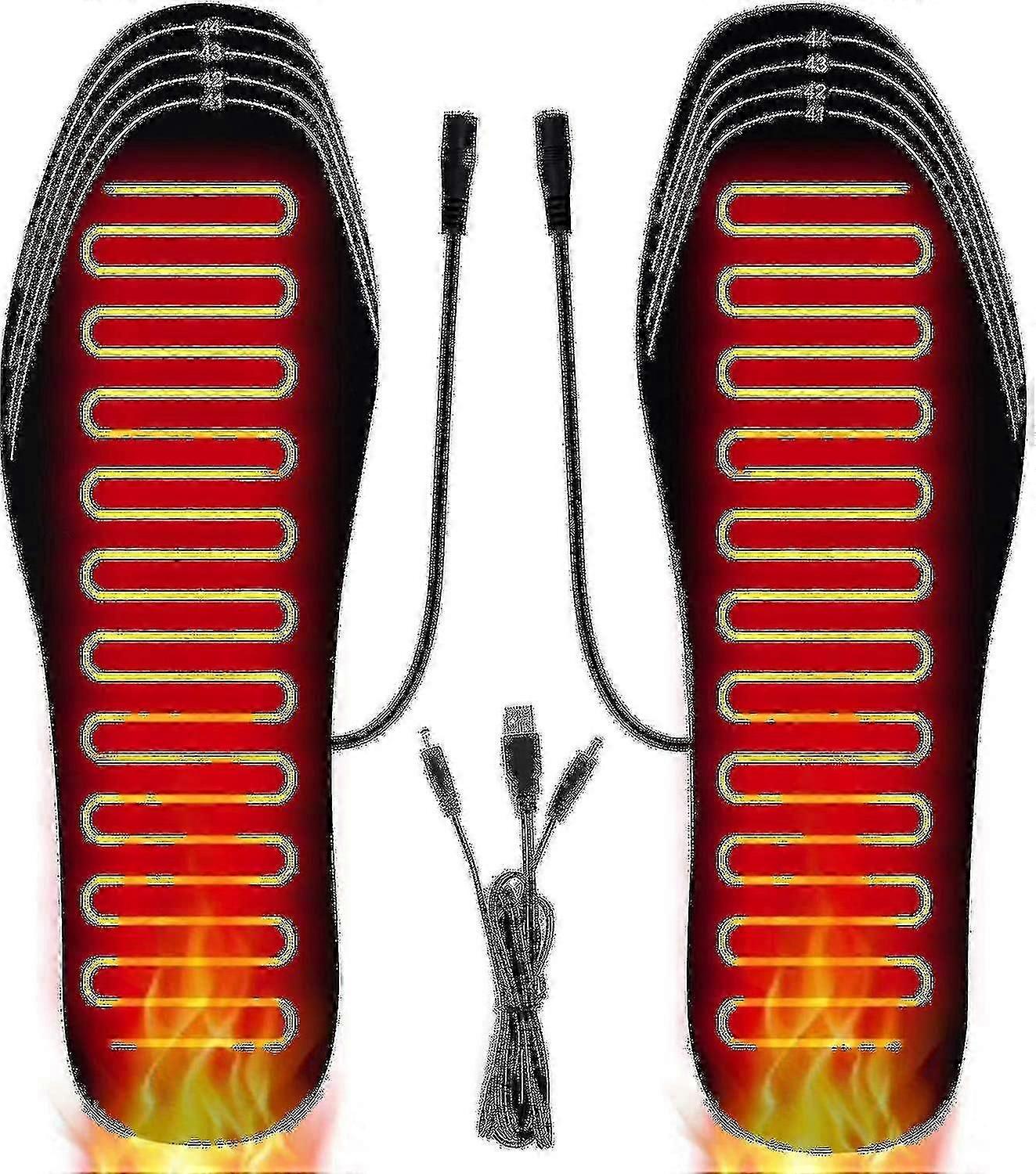 Winter Heated Insole Usb Rechargeable Heated Insole Walkable Heated Insole