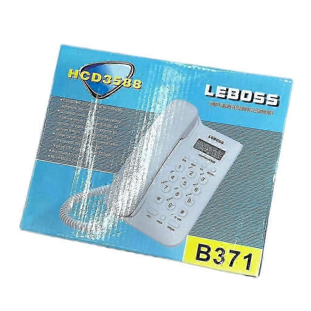Telephone Wall Mounted Telephone Home Office Hotel Incoming Caller ID LCD