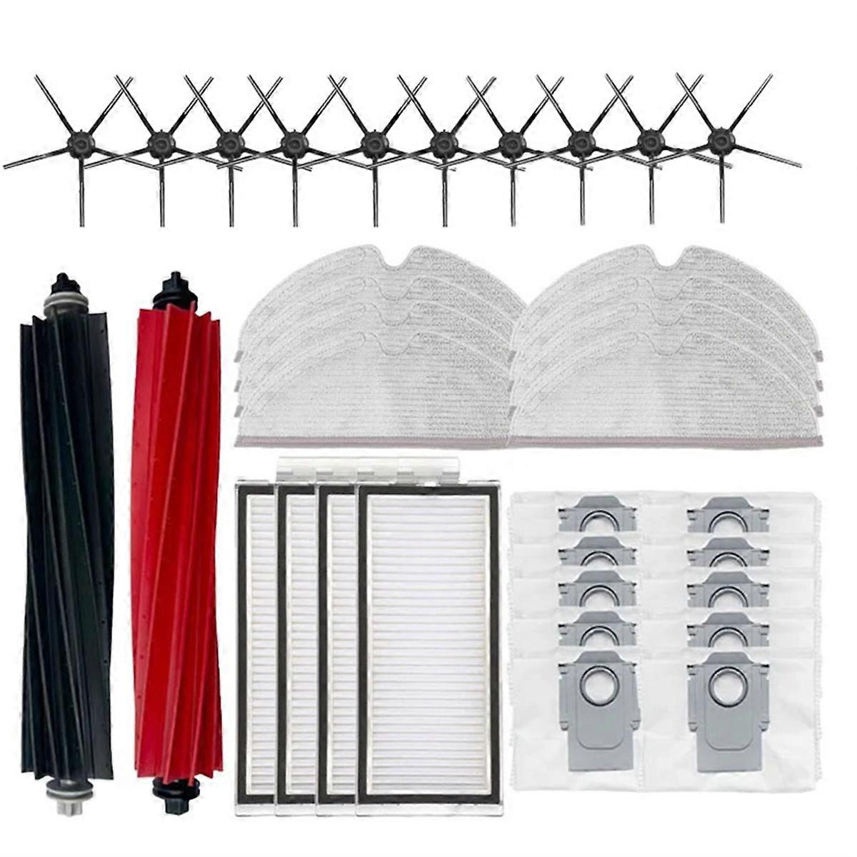 For Q8 Max Q8 Max+ Q5 Pro Q5 Pro+ Main Brush Filter Dust Bag