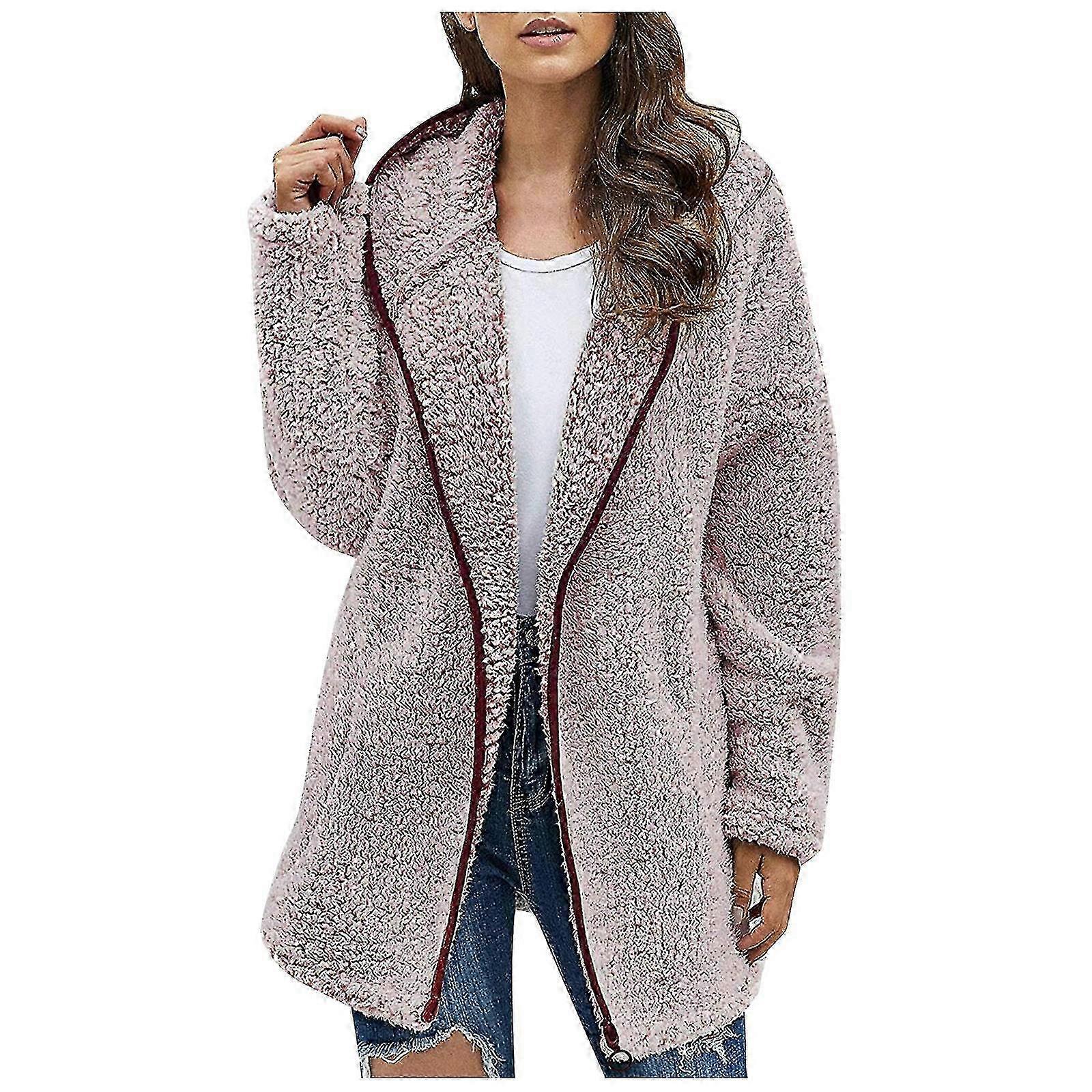 Women's Wool Winter Coat Longline Thickened Warm Overcoat