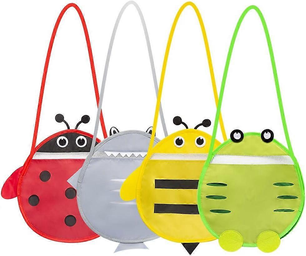 Beach Bag, Children, Mesh Material, Adjustable Strap, Toy Storage