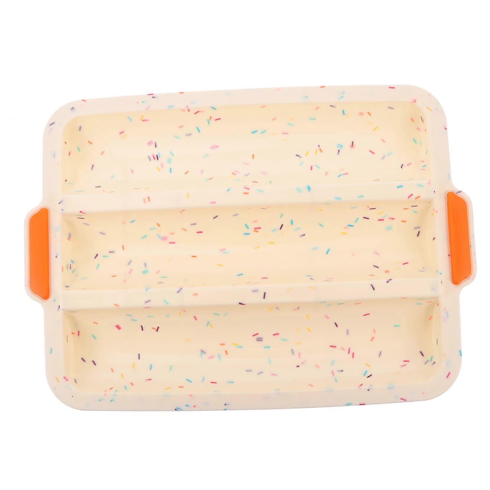 3 Non-stick Silicone Bread for Moulds Easy Release Clean-up