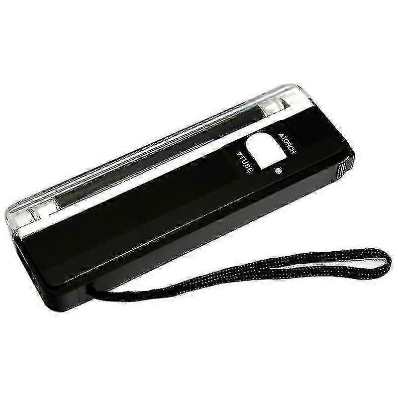 Purple Fluorescent Portable Money Detector Uv Lamp With Flashlight Small Anti-counterfeiting Lamp1pcs