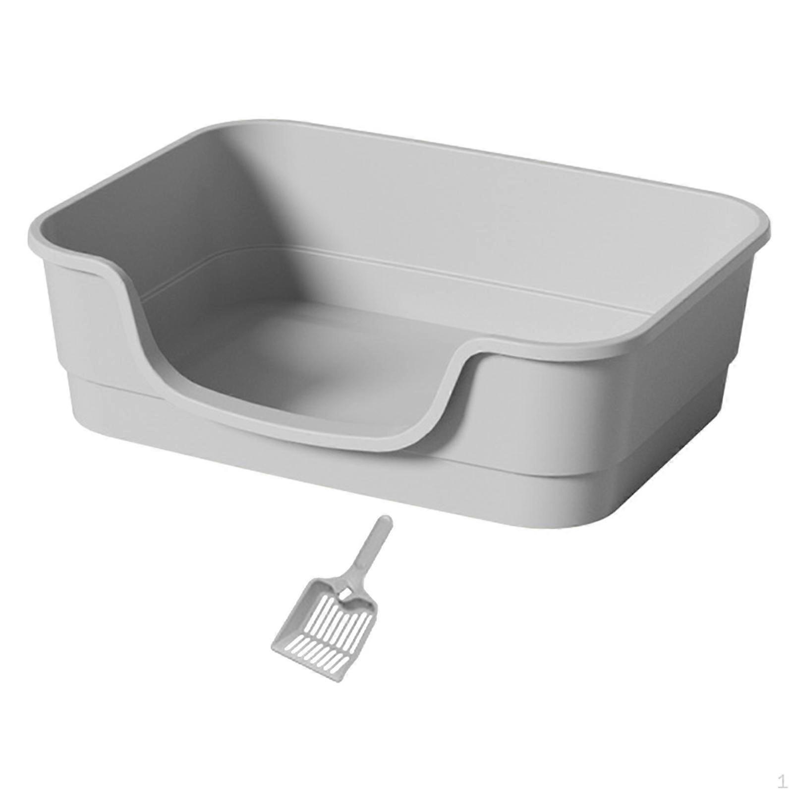 Cat Litter Basin with Sifting Feature for Various Sizes