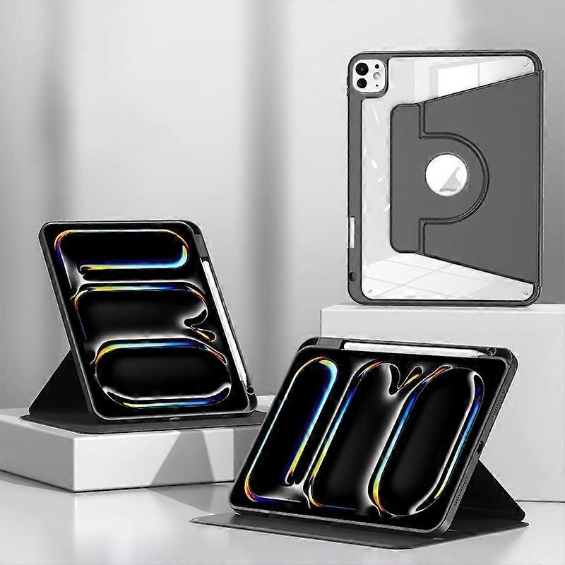 マグネットスプリットレザースマートタブレットケース(ペンスロット付き)