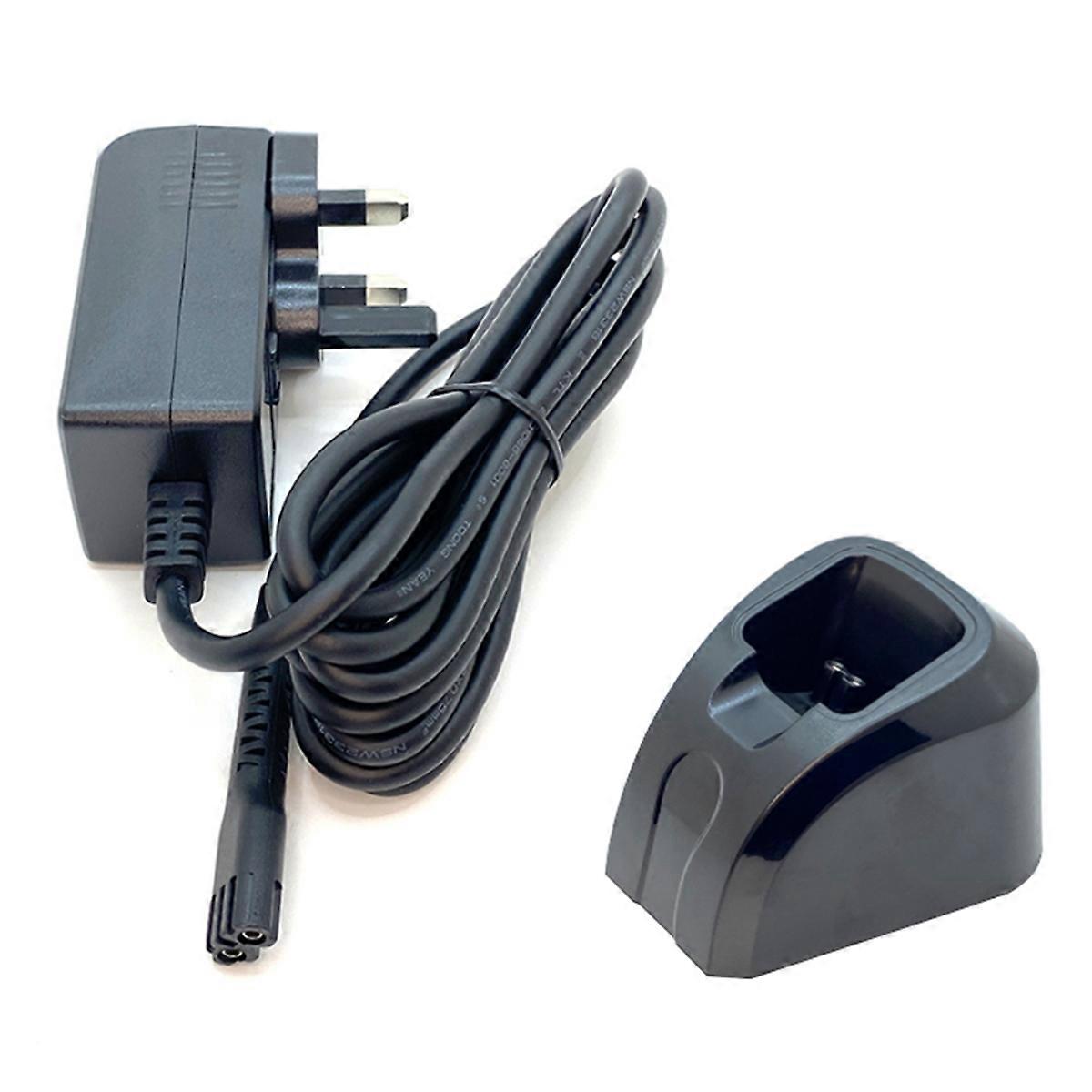 Hair Clippers Adapter with Base for WAHL Shaver Trimmer UK Plug