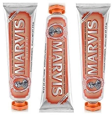 Marvis Pack Of 03 Ginger Mint Toothpaste 3x75ml