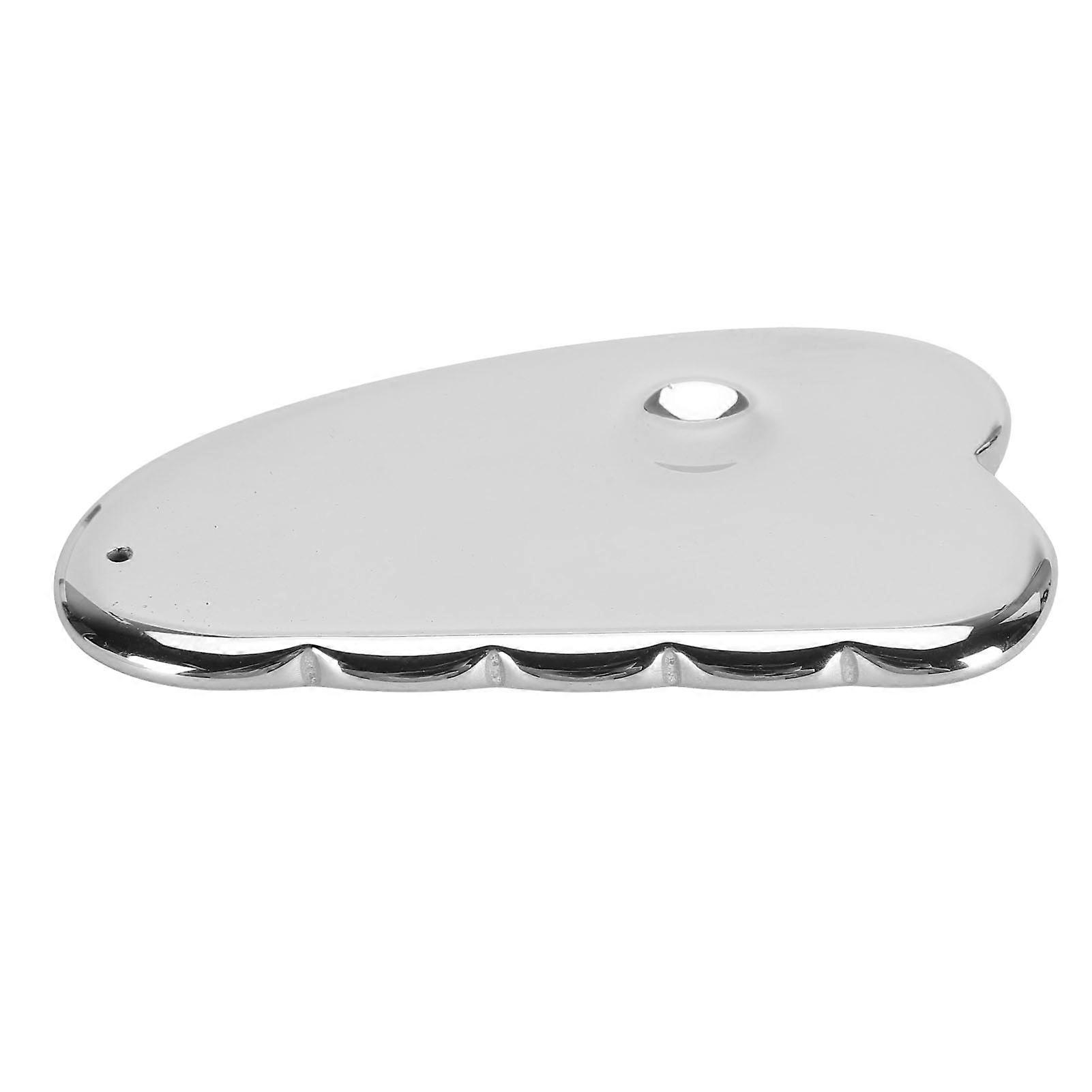 Cowhorn Shaped Terahertz Gua Sha Facial Energy Stone for SPA Acupuncture Trigger Point Massage Scraping Tool 97 X 59 X 6mm