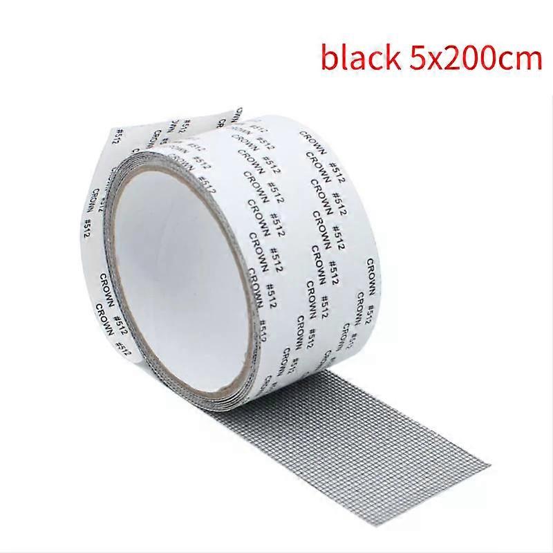 5x200cm Screen Repair Tape Self Adhesive Window Screen Repair Patch Waterproof Mosquito Net Patches For Doors And Windows Tool