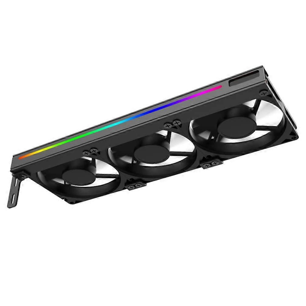 Graphics Card Cooler RGB GPU Cooling Fan 120mm Silent Fan for Compatible Graphic Computers Accessory