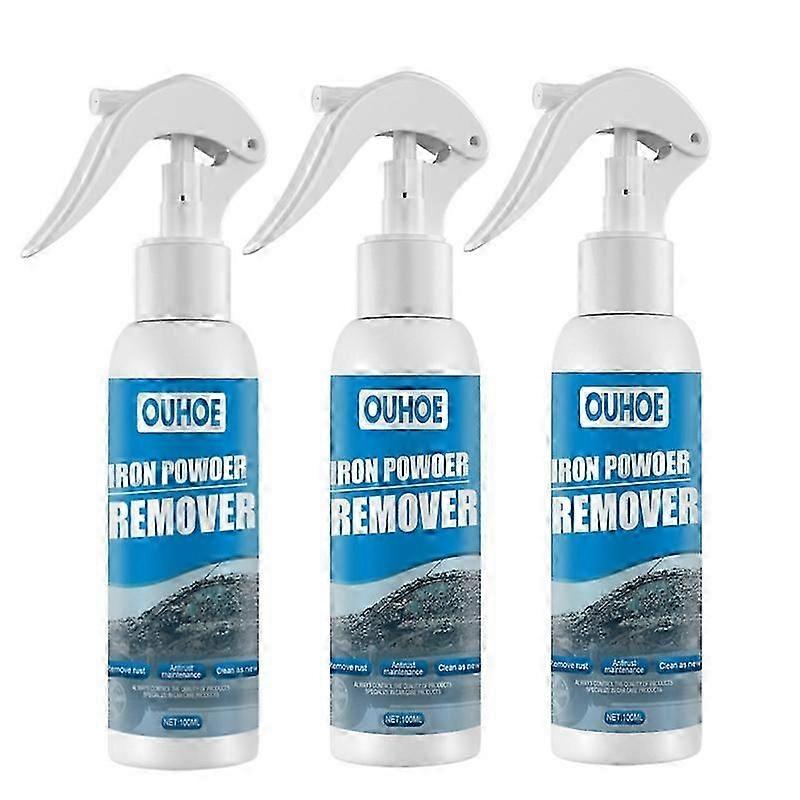 OUHOE Multi-Purpose Rust Remover Spray Metal Surface Chrome Paint Car