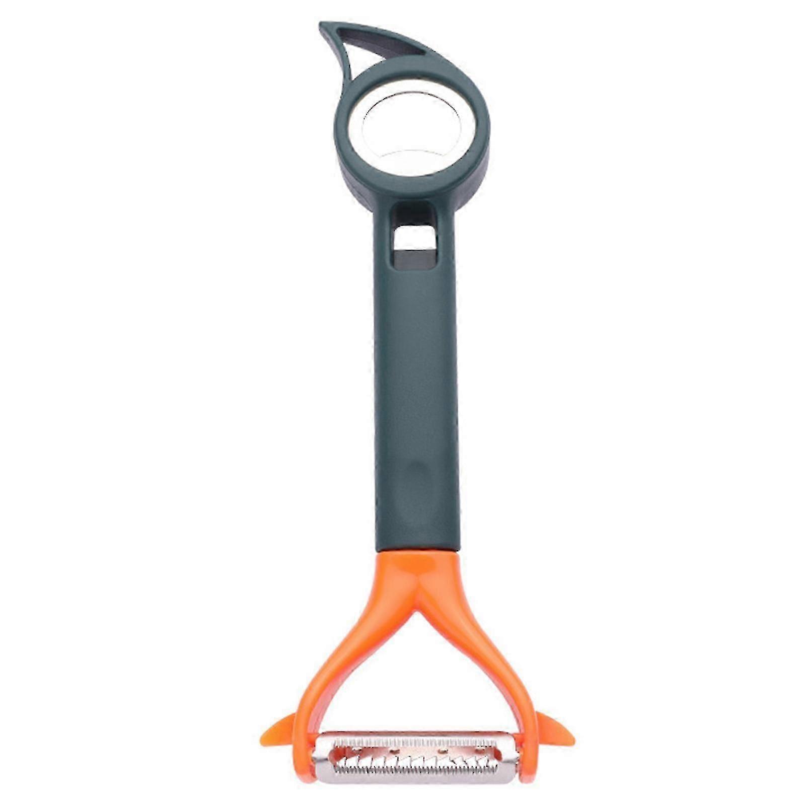 Double Head Kitchen Tool Bottle Opener Multifunctional Barbecue Fruit Peeler