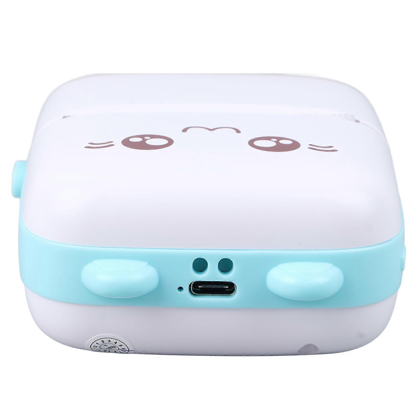 طابعة حرارية لاسلكية صغيرة محمولة للجيب الصغير لملاحظات دراسة استلام تسمية الصور مكتب المدرسة المنزلية