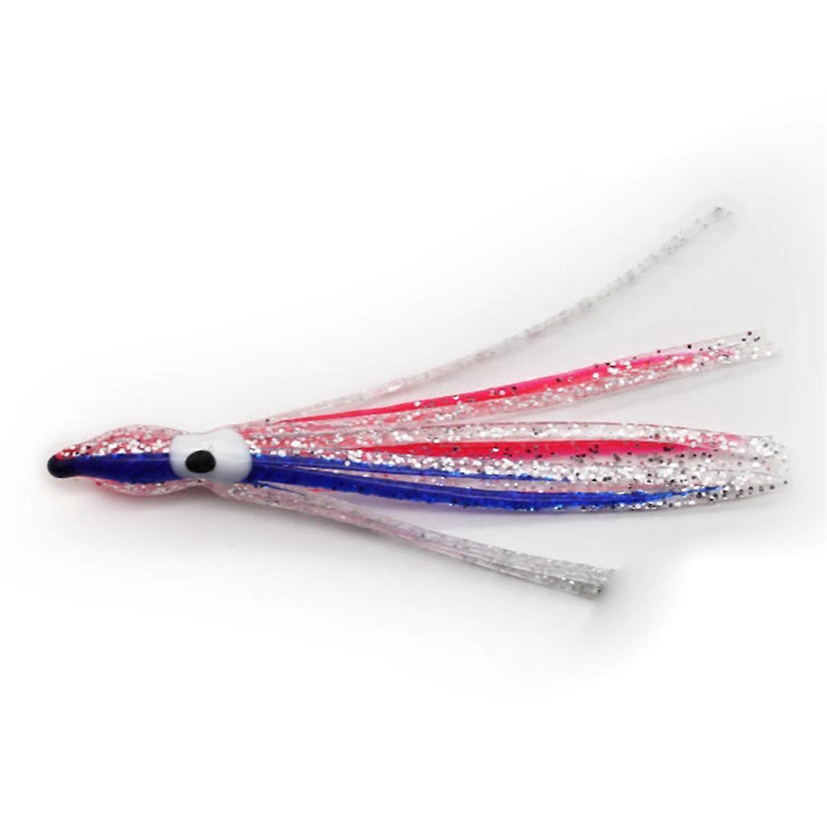 Leuchtender Oktopus Soft Bait PVC Oktopus Köder Gefälschter Fisch Köder 019