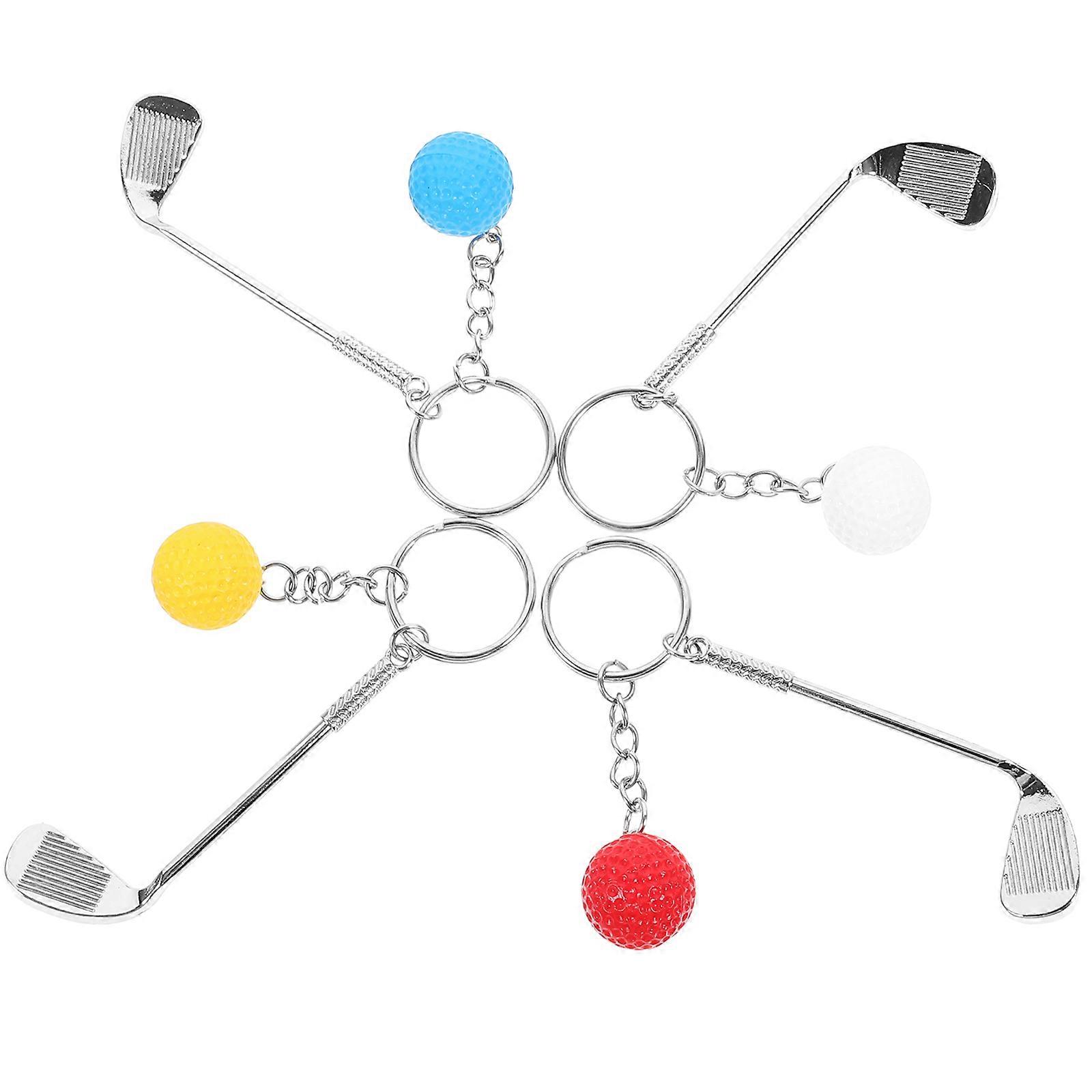 Golf Themed Keychains, Durable Construction with Fine Finishing, Practical Gift