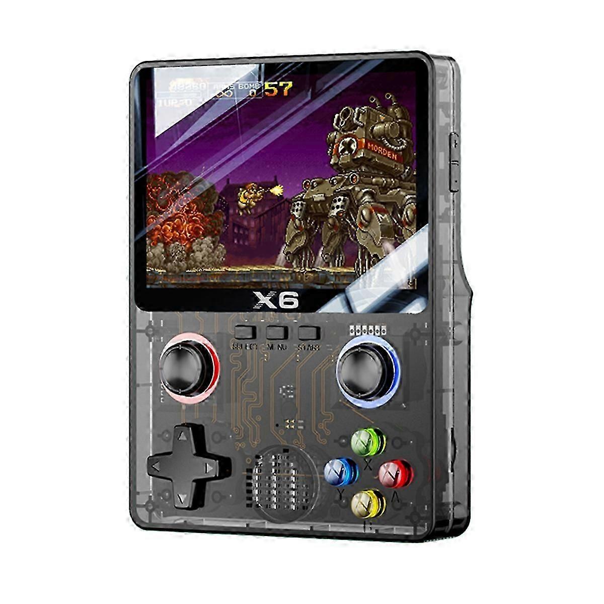 X6 Retro Game Console 3.5inch IPS Screen Handheld Game Player 32G A