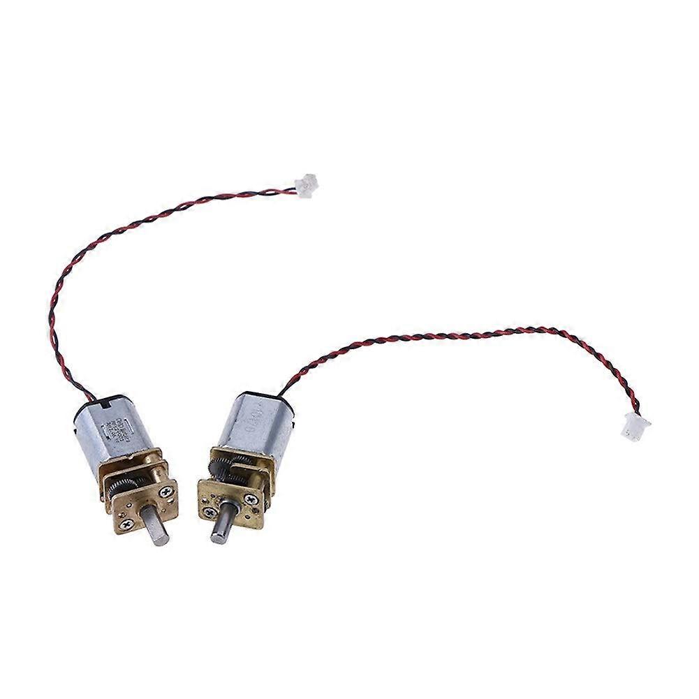 N20 All Metal Gear Motor 3V-6V 5V 55RPM Slow Speed Reduction Gearbox for Robotics and DIY Projects