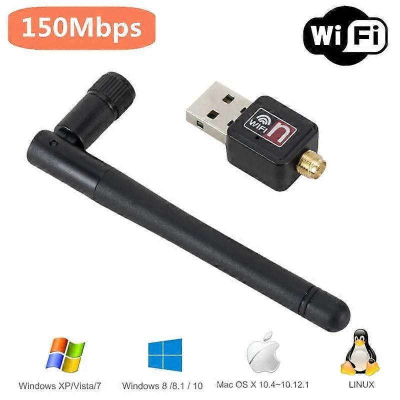 600Mbps USB Wifi Adapter 5GHz+2.4GHz USB2.0 Receiver Wireless Network Card Lan Wi-Fi High Speed Antenna