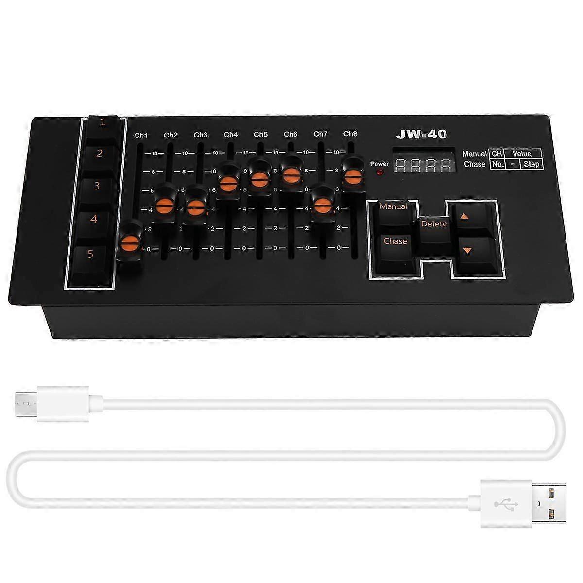 JW-40 Mini Console DMX Controller Bühnenlicht-Controller für Party