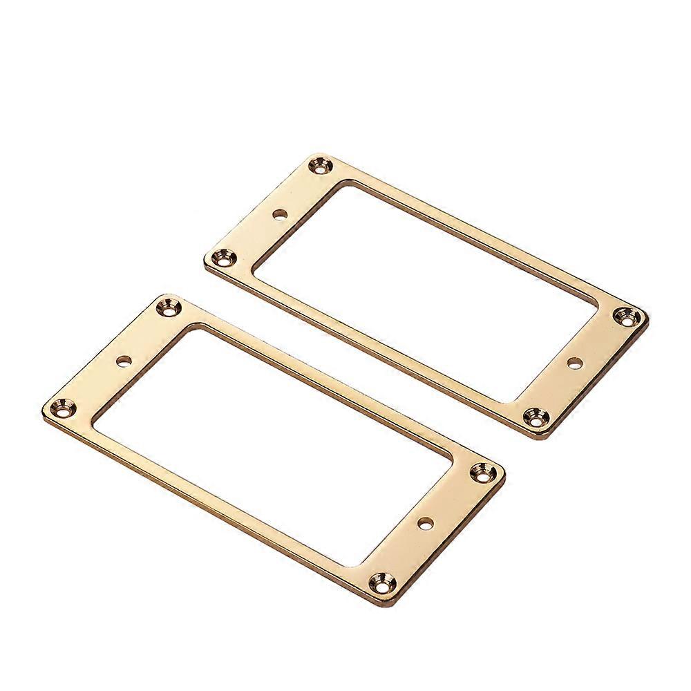 2pcs Pickup Mounting Rings for Humbucker Pickups Cover Frame Set Replacement for LP Guitars