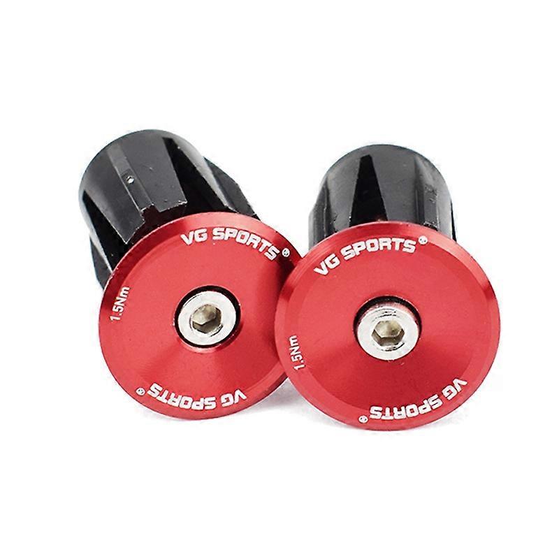 2pairs Aluminum Alloy Bicycle Expansion Handlebar Plug