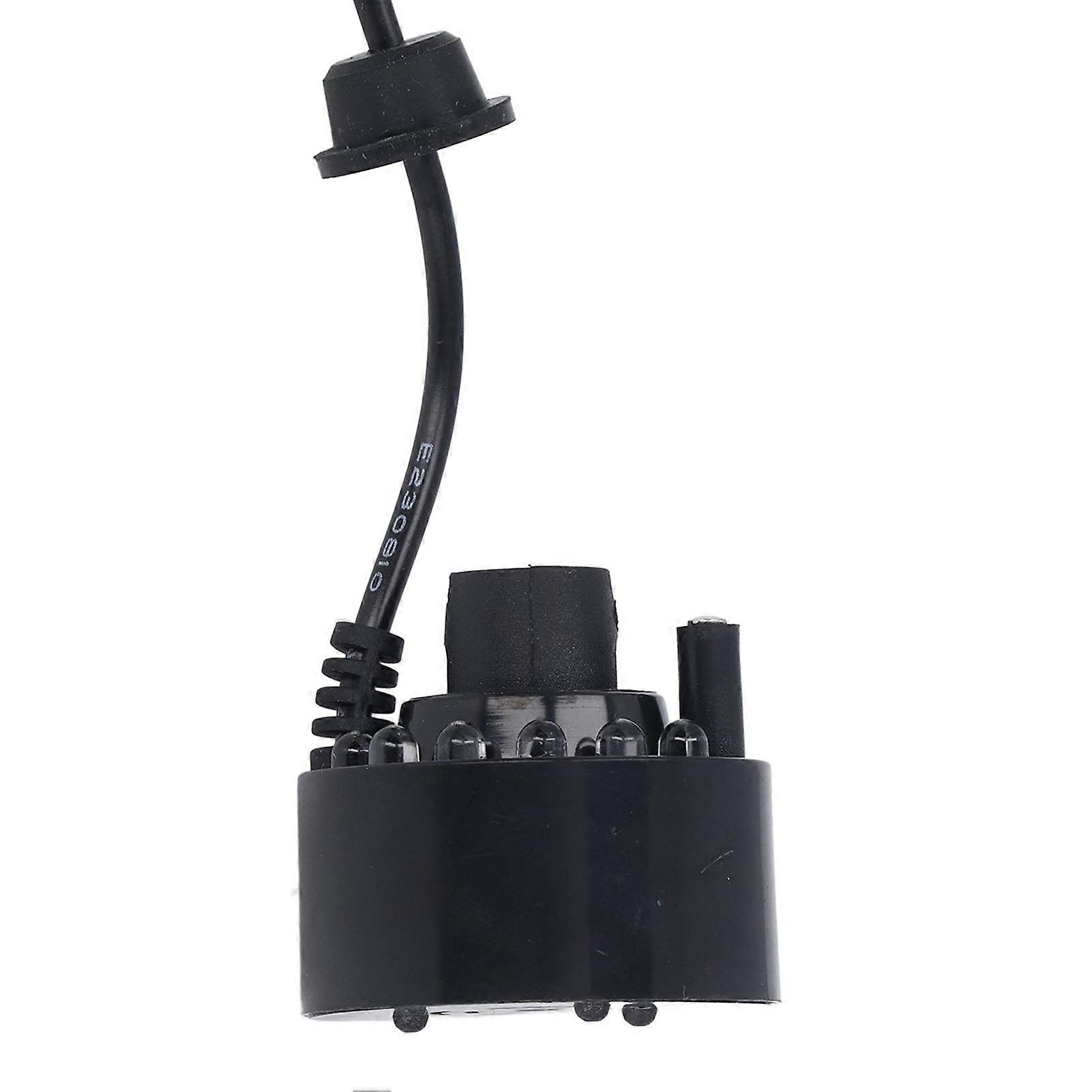 Reptile Mister Humidifier Professional Efficient Quiet Reptile Tank Fogger with LED Colorful Lights for Reptiles Indoor Plants 100‑240V US Plug 