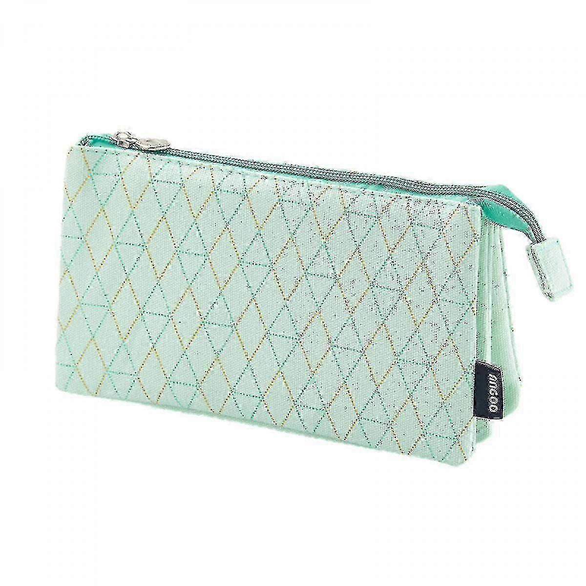Green Design Big Pencil Case