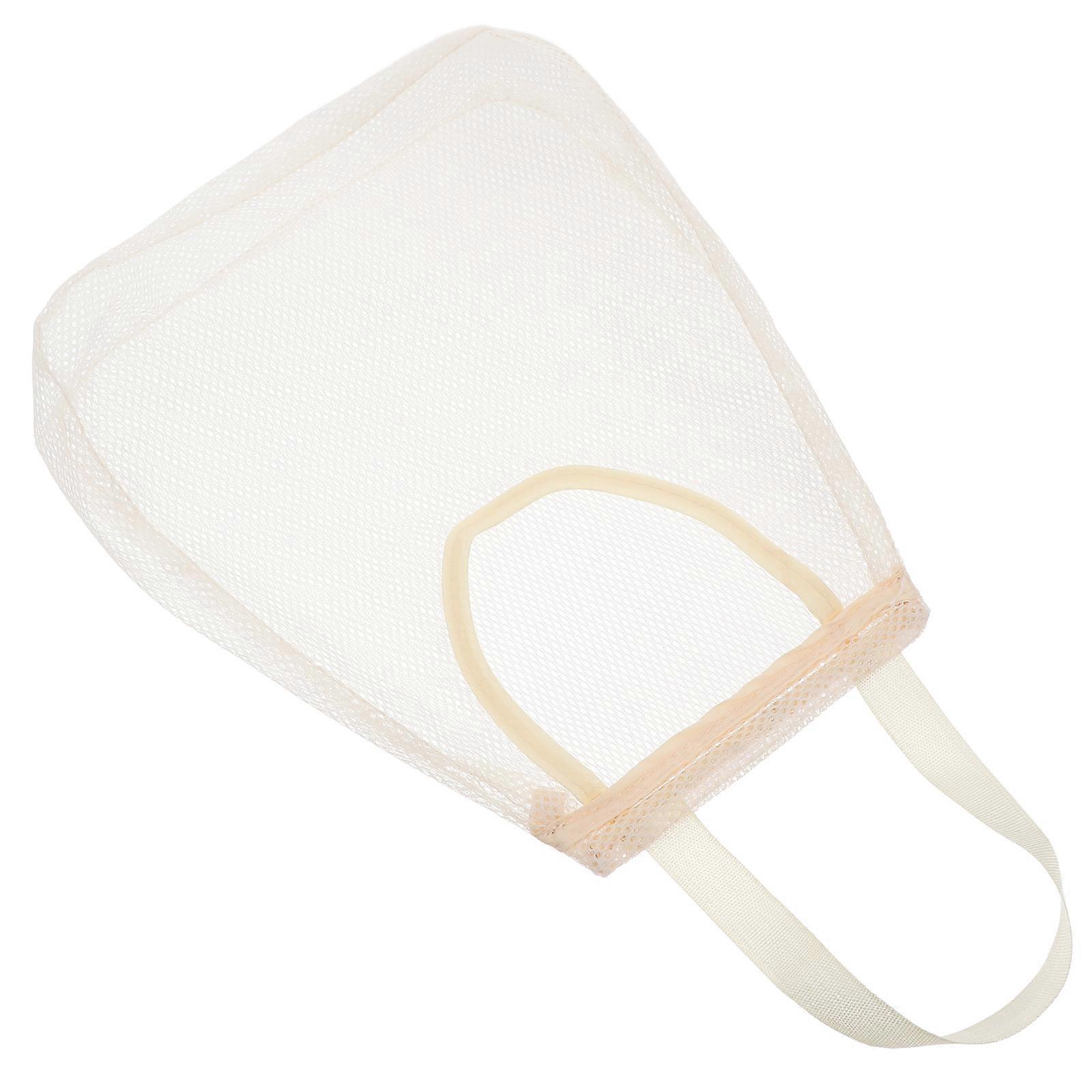 Wall Hanging Mesh Storage Bag for Garlic, Ginger, Onions – Reusable, Breathable, Washable Kitchen Organizer Tote Bag for Produce Storage