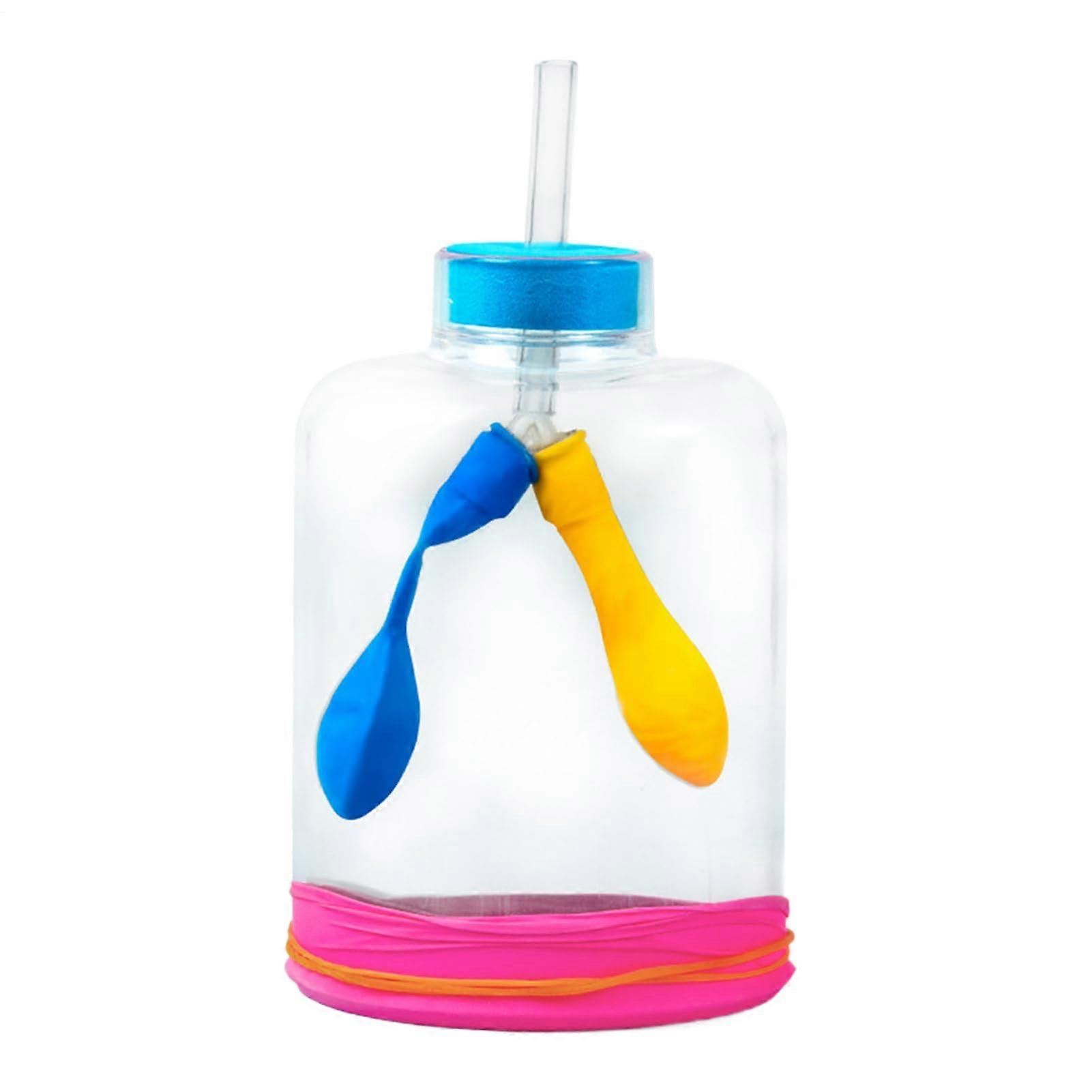 Lung function model for learning respiratory system for preschool home