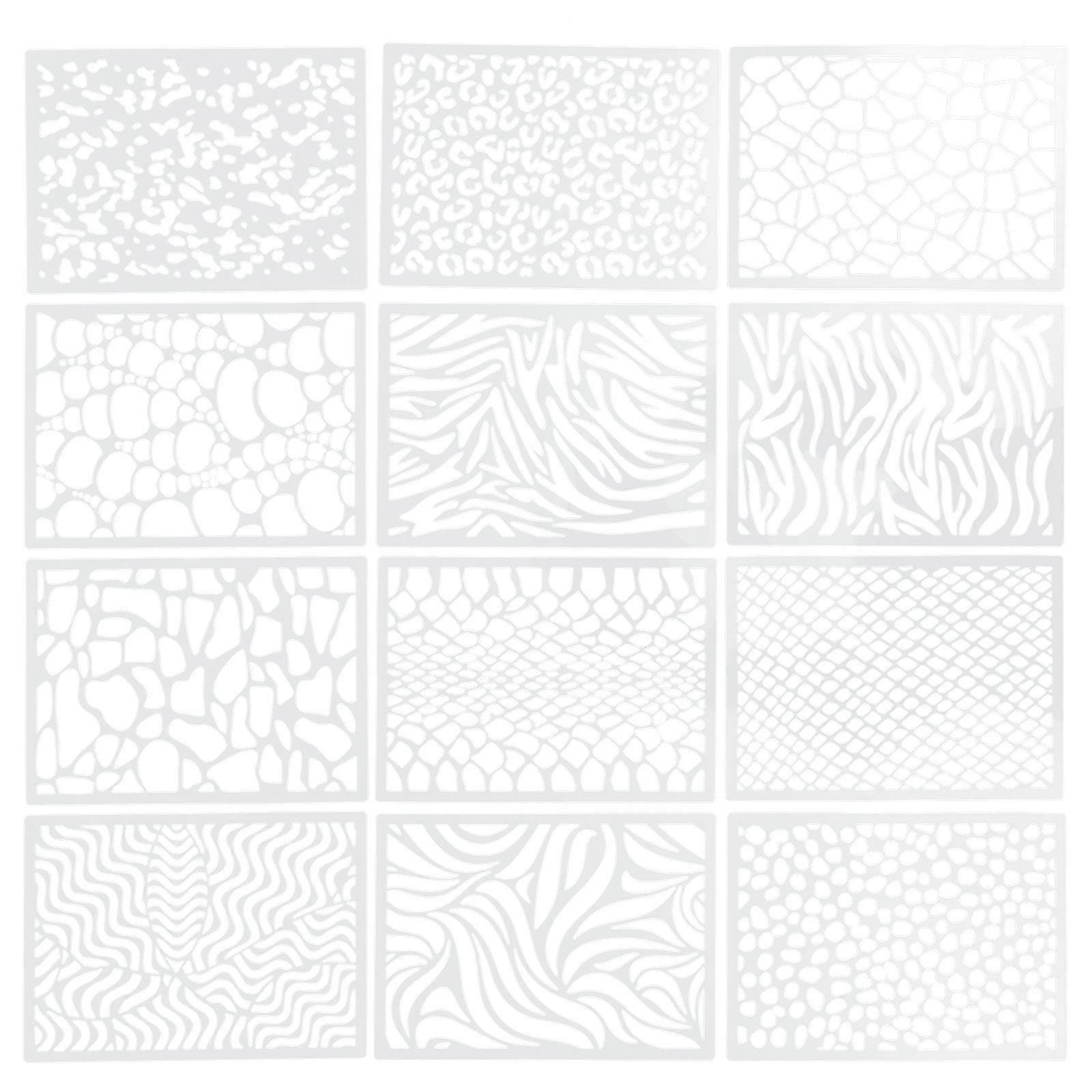 Pet Material Craft Templates for Art, Stencils for Creative Wall Decor