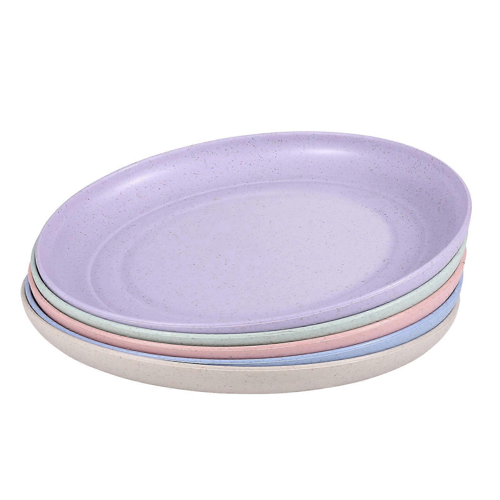 Practical Dinner Plates, Rim Design, Perfect for Snacks and Main Courses