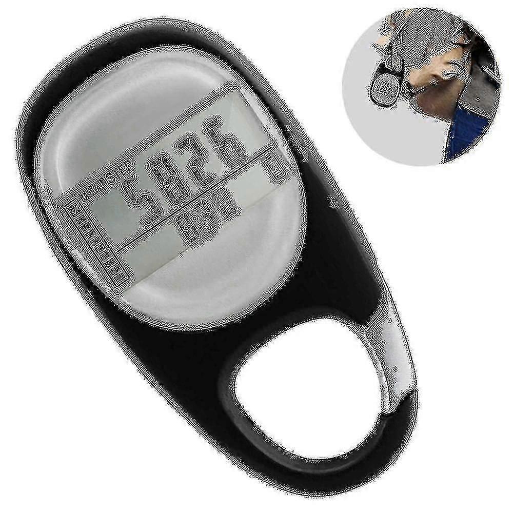 3d Digital Simple Walking Distance Clip On Pedometer Step Counter