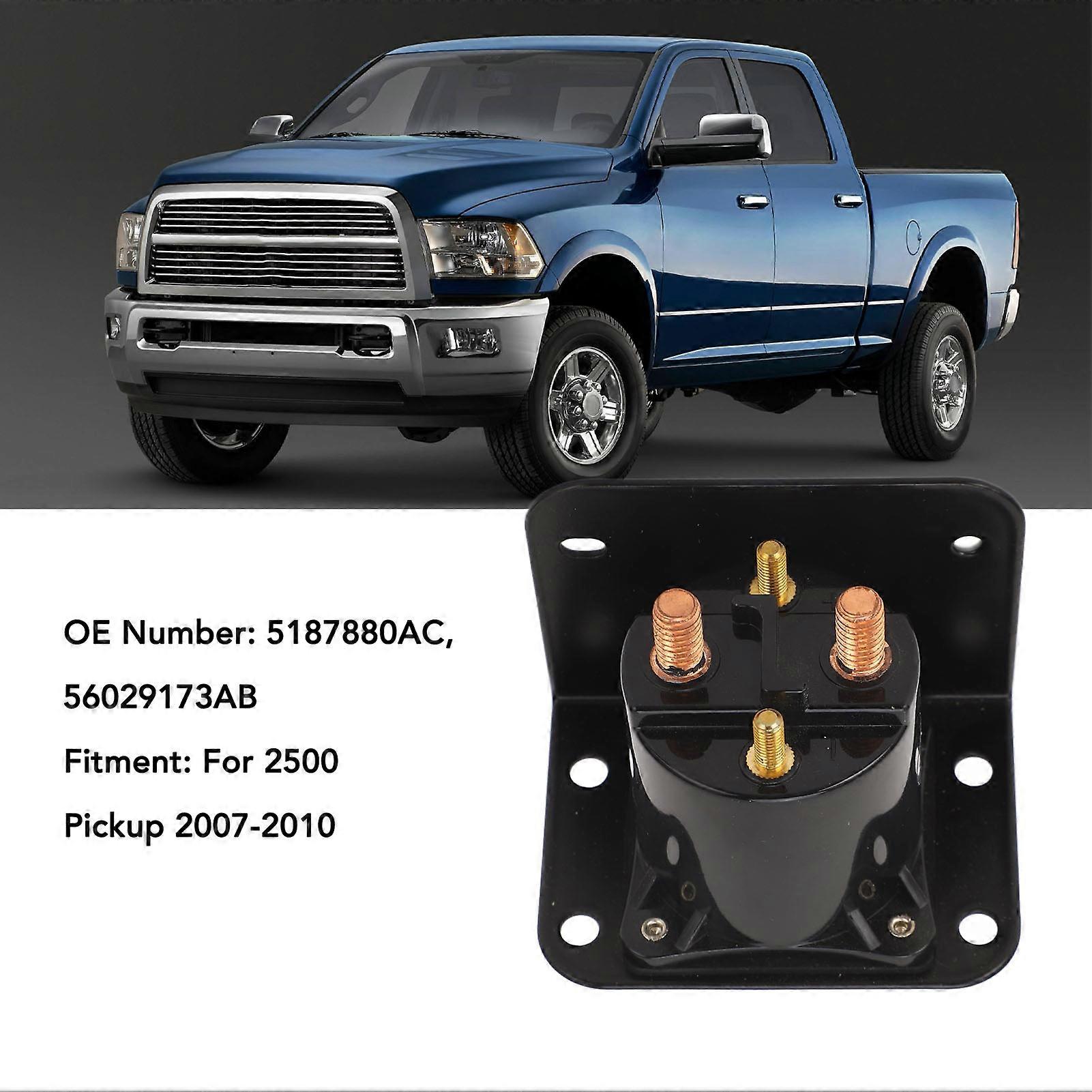 Intake Heater Relay 5187880AC 12V Reliable Stable Sturdy Durable Engine Air Intake Heater Relay For 2500 Pickup