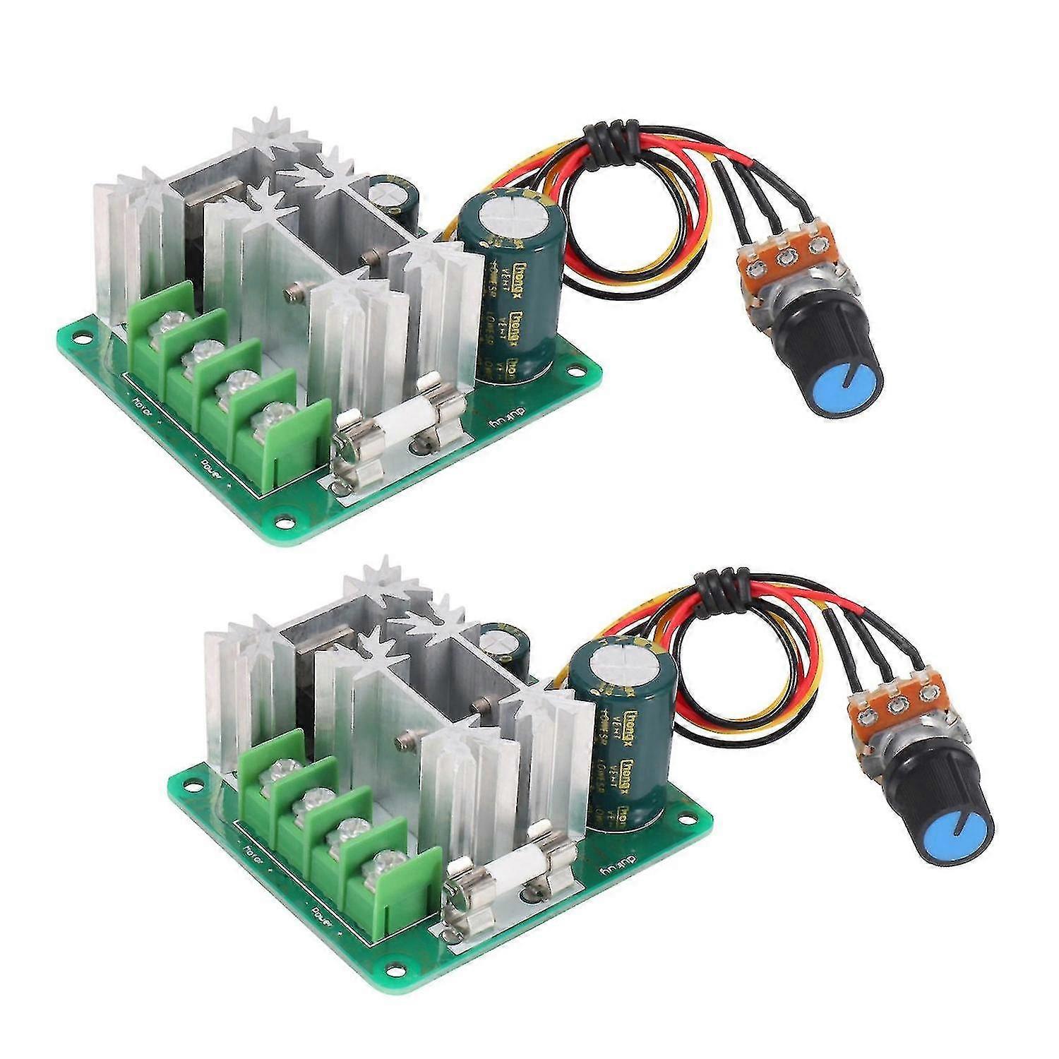 2x 6V-90V 15A PWM DC Controler de viteză a motorului pentru controlul vitezei variabile