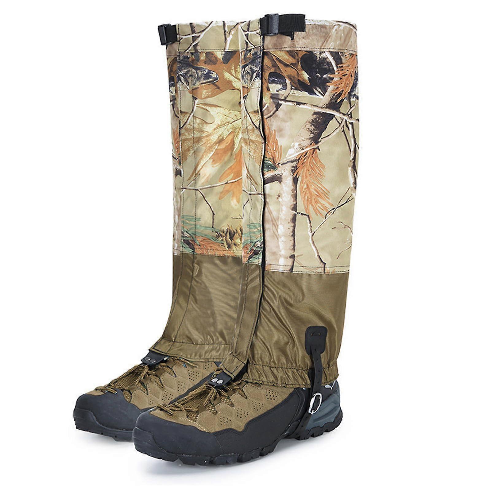 Hiking Gaiters for Women Men Adjustable Snow Boots Gaiters for Hiking Backpacking Skiing Ref: 6917