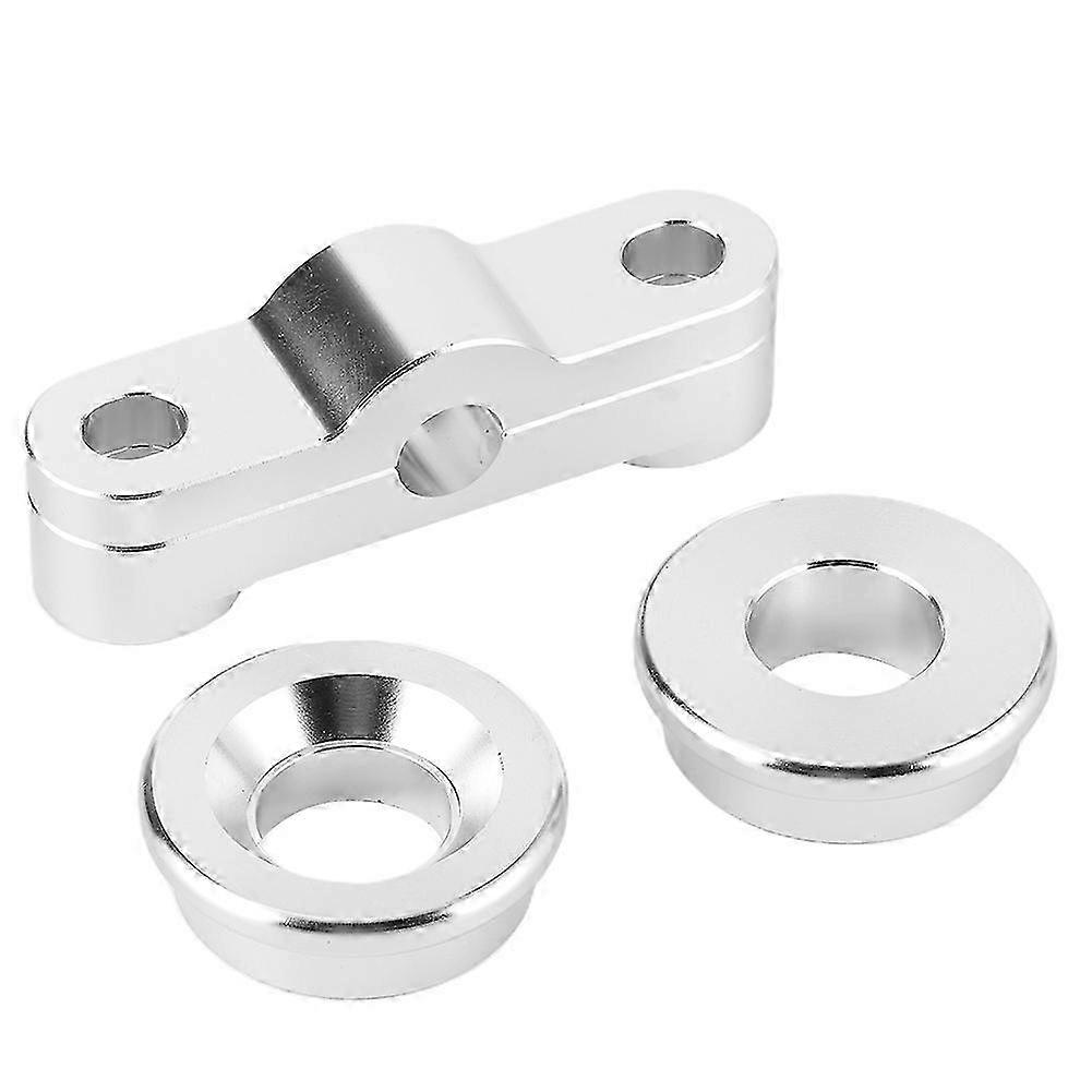 Front and Rear Shifter Bushing Kit Replacement Made of Aluminum Alloy Compatible with Certain Honda Models Including Civic and Del Sol B16 B