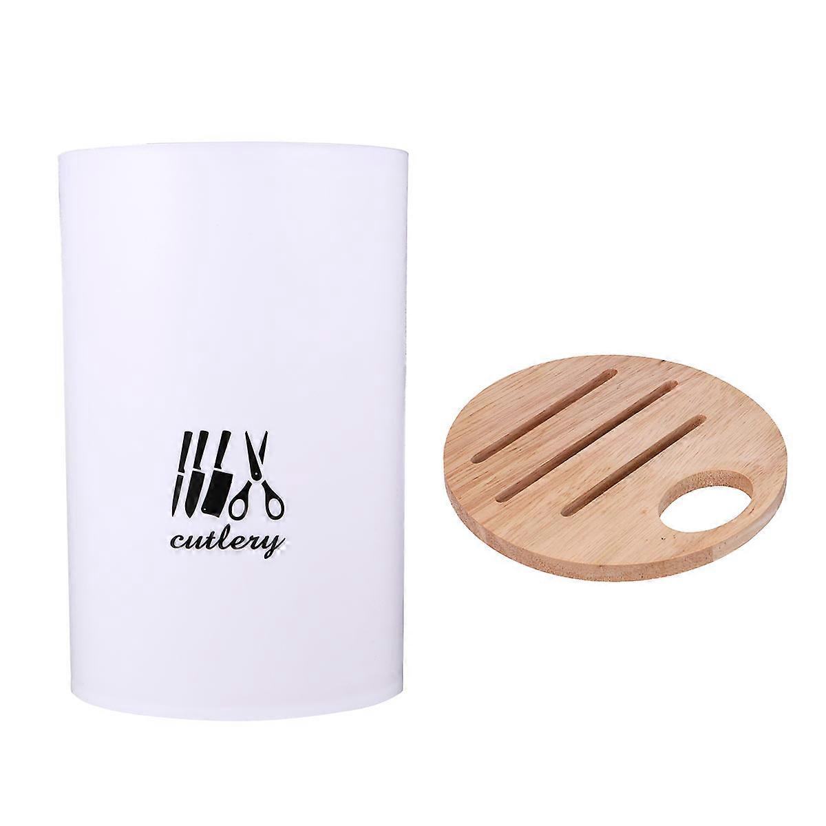 Utensils Organizer Elegant Modern Kitchen Design Storage Container 13X13X20CM 1Set