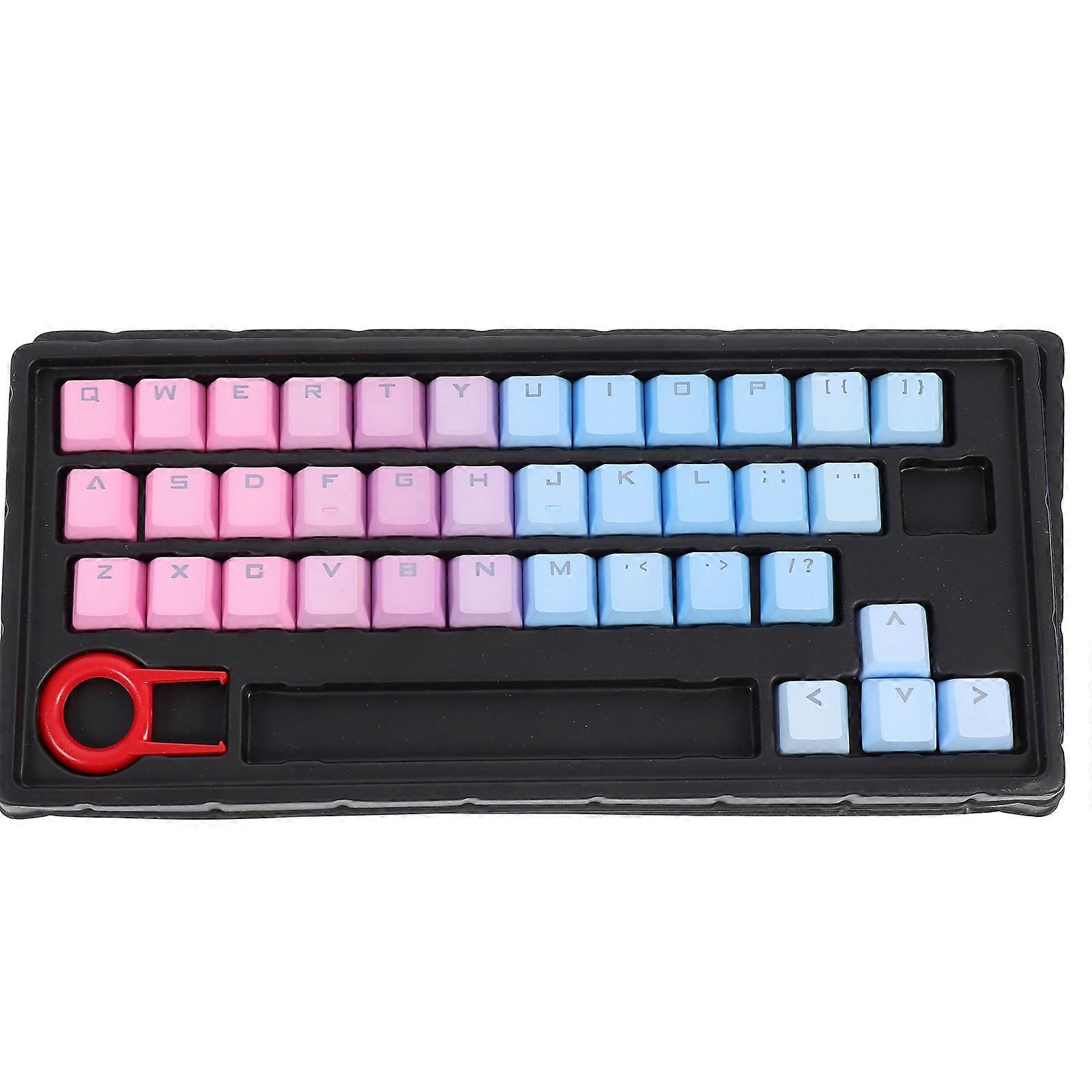 Keyboard Key Caps Gamer Accessory Use Plastic Material Height Style 3X2X1.5Cm 1Set