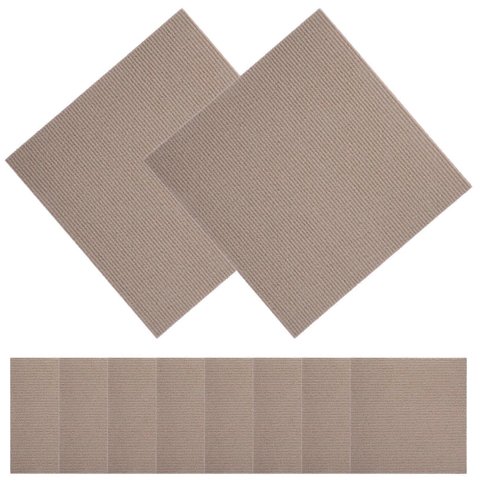 10pcs Self Adhesive Carpet Tiles, Non Slip Peel and Stick Floor Mats for Home & Office Decor, Easy Application, Elegant Design