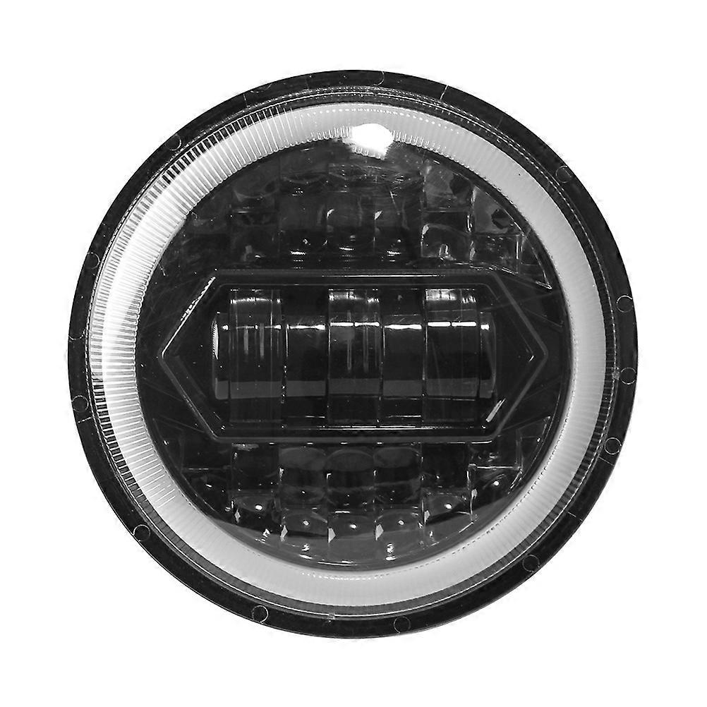 Practical Head Light Modified Motorcycle Lamp Various Weather Conditions Crystal Material Powerful Light Penetration Professional Design 1Pc