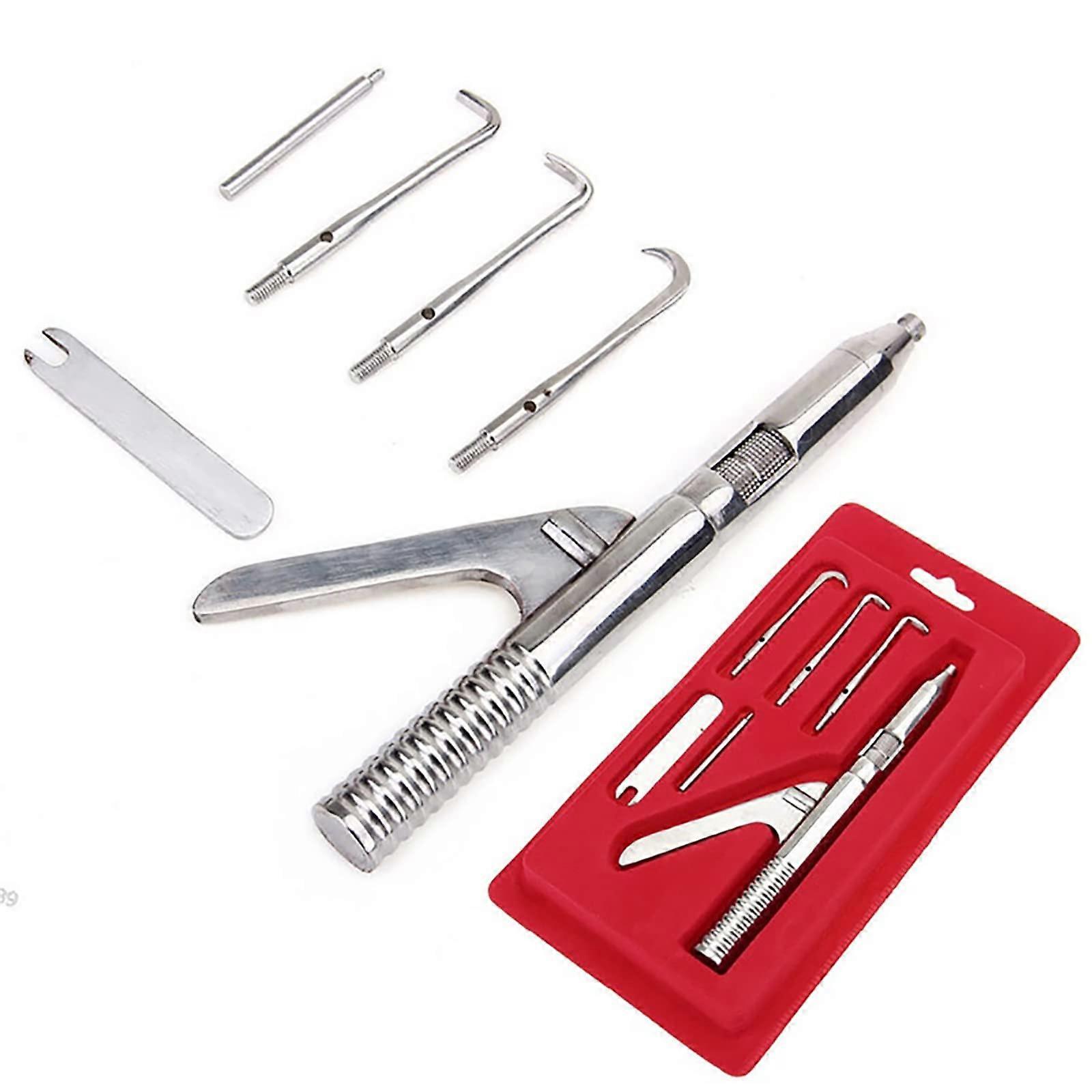 Dental Crown Remover Automatic, 3 Tips and Adjustment Key, Dental Tool Teeth Crown Removal Kit