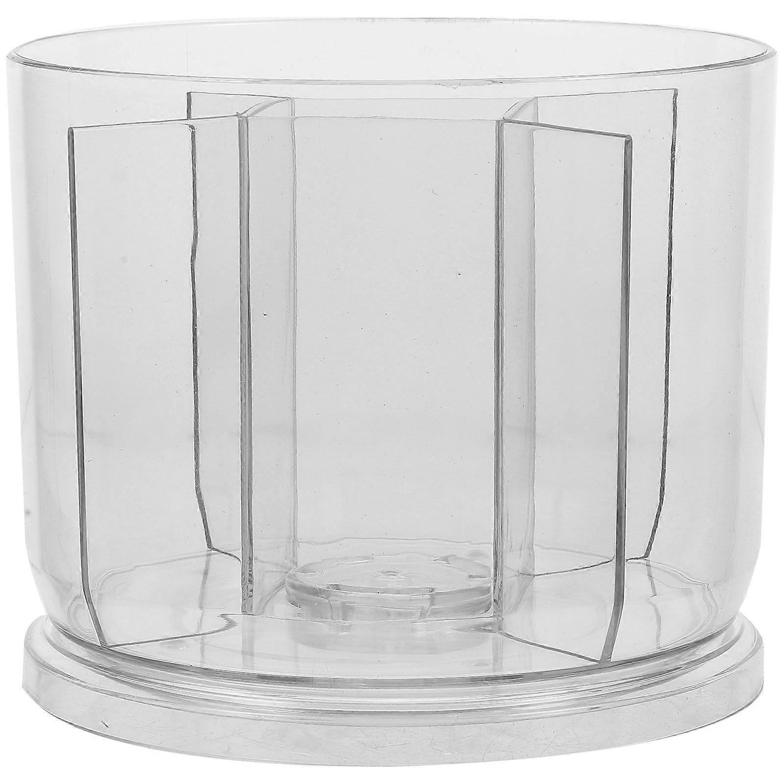 Table Pen Holder Rotating Pen Storage For Studio 13X11cm Cylindrical 1Pack