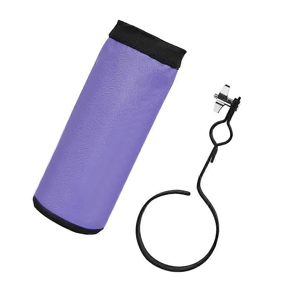 حامل مطرقة طبل حاوية أفخاذ محمولة لممارسة الموسيقى تخزين الحديد 1 قطعة