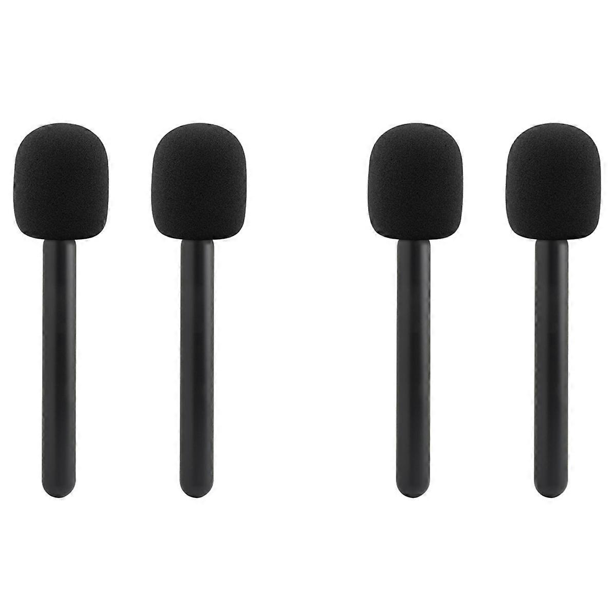 2Pack Interview Microphone Handheld Adapter for Mic 1/2