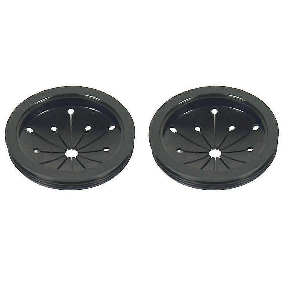 2 Pcs Black Sink Kitchen Disposal Guard Sink Splash Guard Garbage Disposal Guard