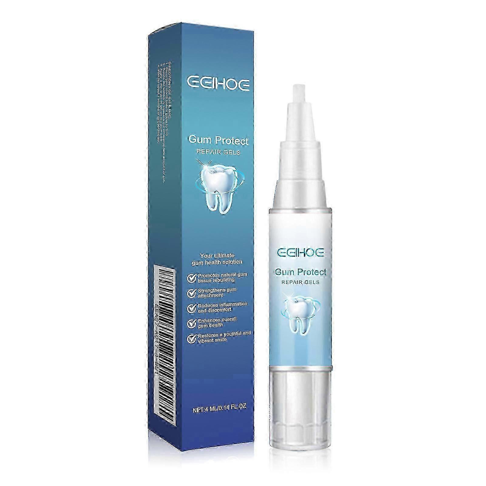 1-3pcs Gums Repair Gel Natural Toothpaste Treatments Mullein Gums Repair Gel Tooth Whitening Essences Pen